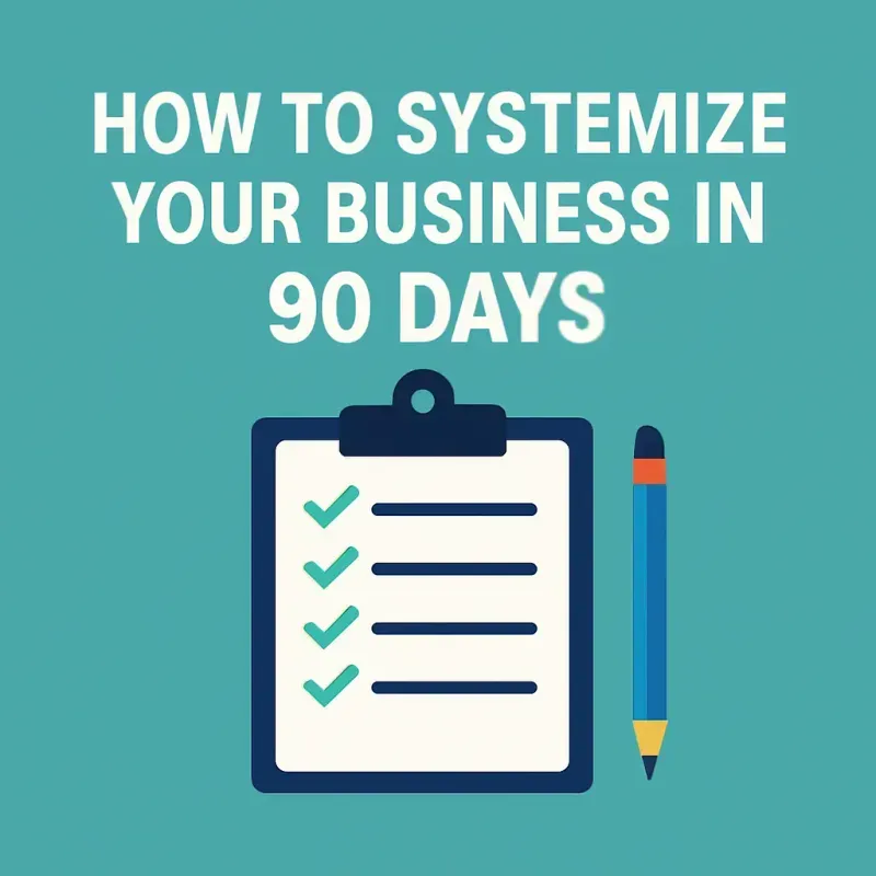 How to Systemize Your Business in 90 Days: A Practical Roadmap for Busy Teams