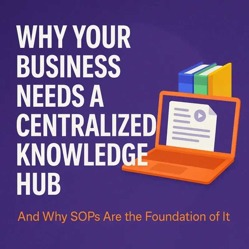 Why Your Business Needs a Centralized Knowledge Hub (And Why SOPs Are the Foundation of It)