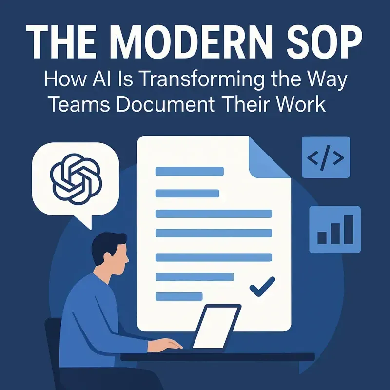 The Modern SOP: How AI Is Transforming the Way Teams Document Their Work